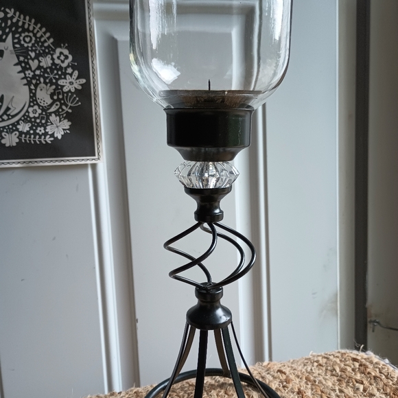 Large Vintage Candle Holder - Picture 4 of 8